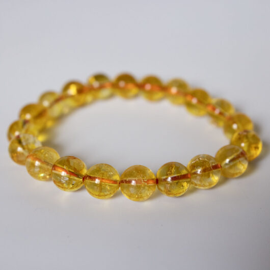 Citrine Bracelet - 4mm, 8mm, 10mm Natural - Image 3