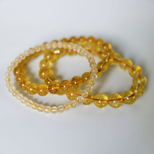 Citrine Bracelet - 4mm, 8mm, 10mm Natural - Image 2