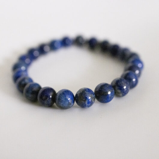 Lapis Lazuli Bracelet - 4mm, 8mm, 10mm Natural - Image 4