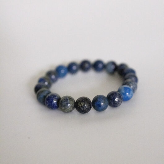 Lapis Lazuli Bracelet - 4mm, 8mm, 10mm Natural - Image 3