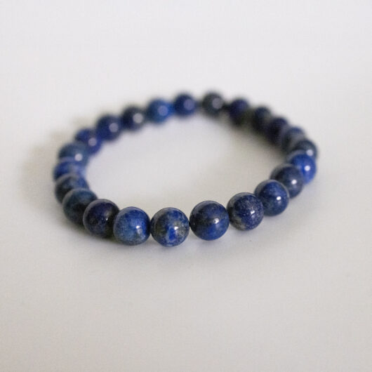 Lapis Lazuli Bracelet - 4mm, 8mm, 10mm Natural - Image 5