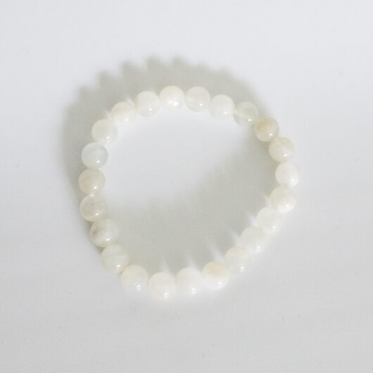 Moonstone Bracelet - 4mm, 8mm, 10mm Natural - Image 3