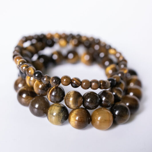 Tiger’s Eye Bracelet - 4mm, 8mm, 10mm Natural