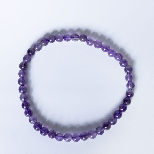 Amethyst Bracelet - 4mm, 8mm, 10mm Natural - Image 2