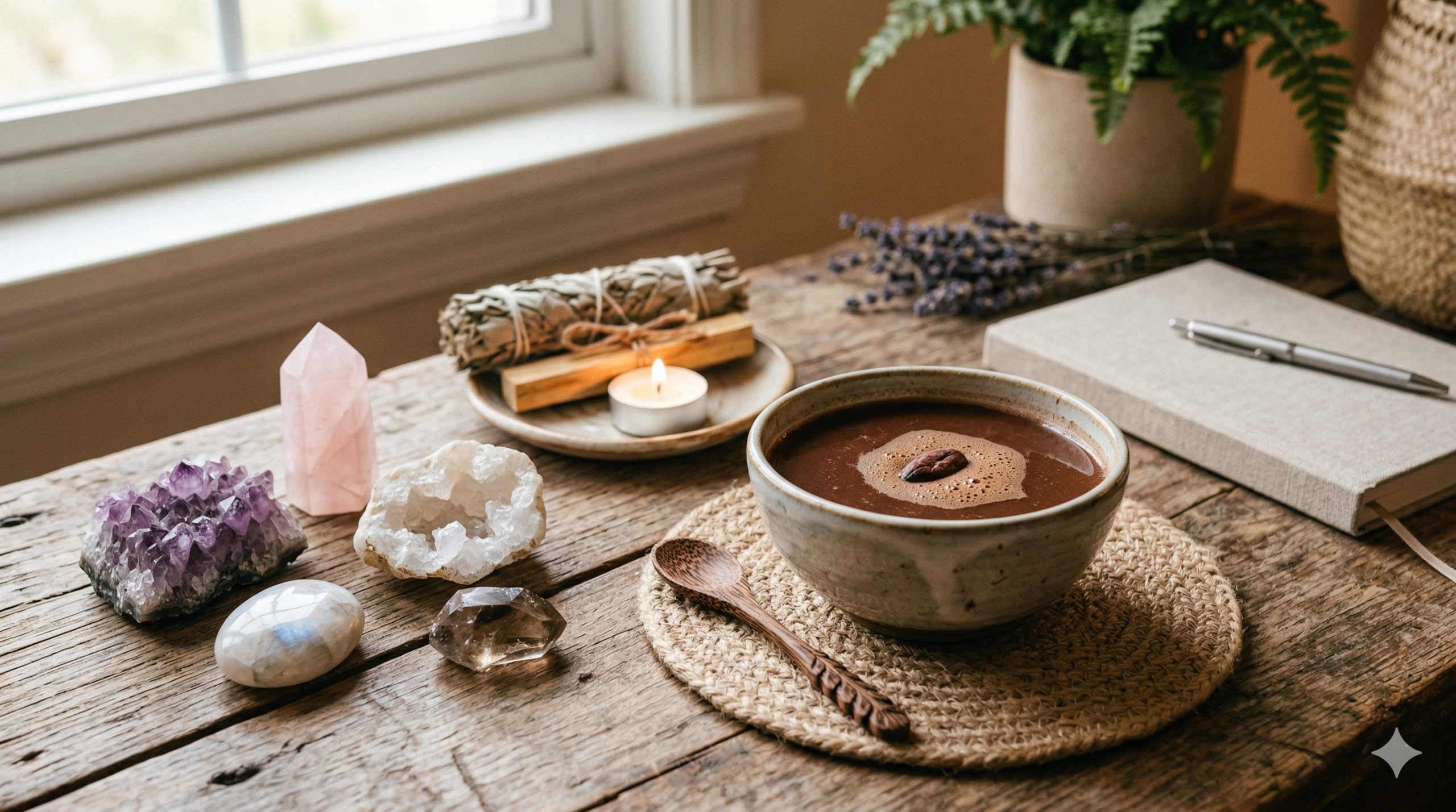 A Beginner’s Guide to Creating Personal Rituals With Cacao and Crystals