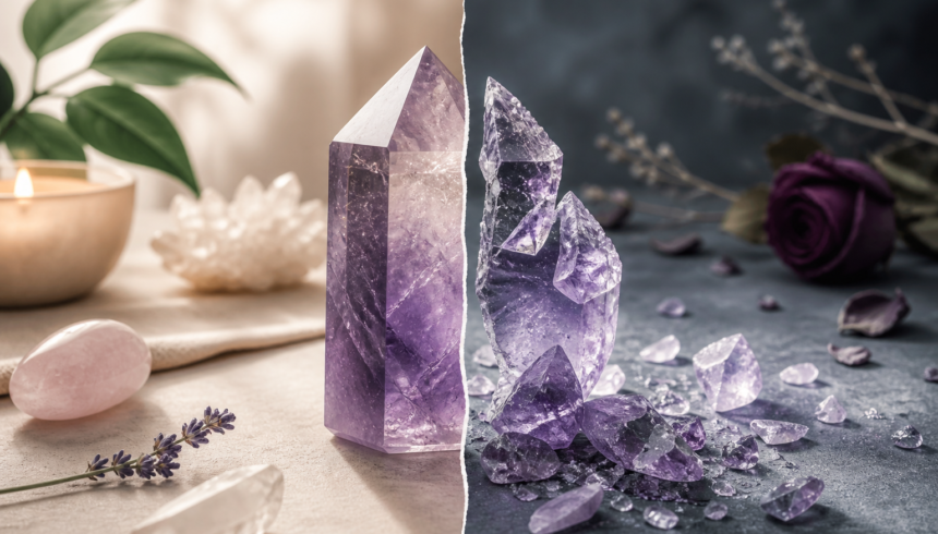What Happens If a Crystal Breaks? Practical & Symbolic Perspectives