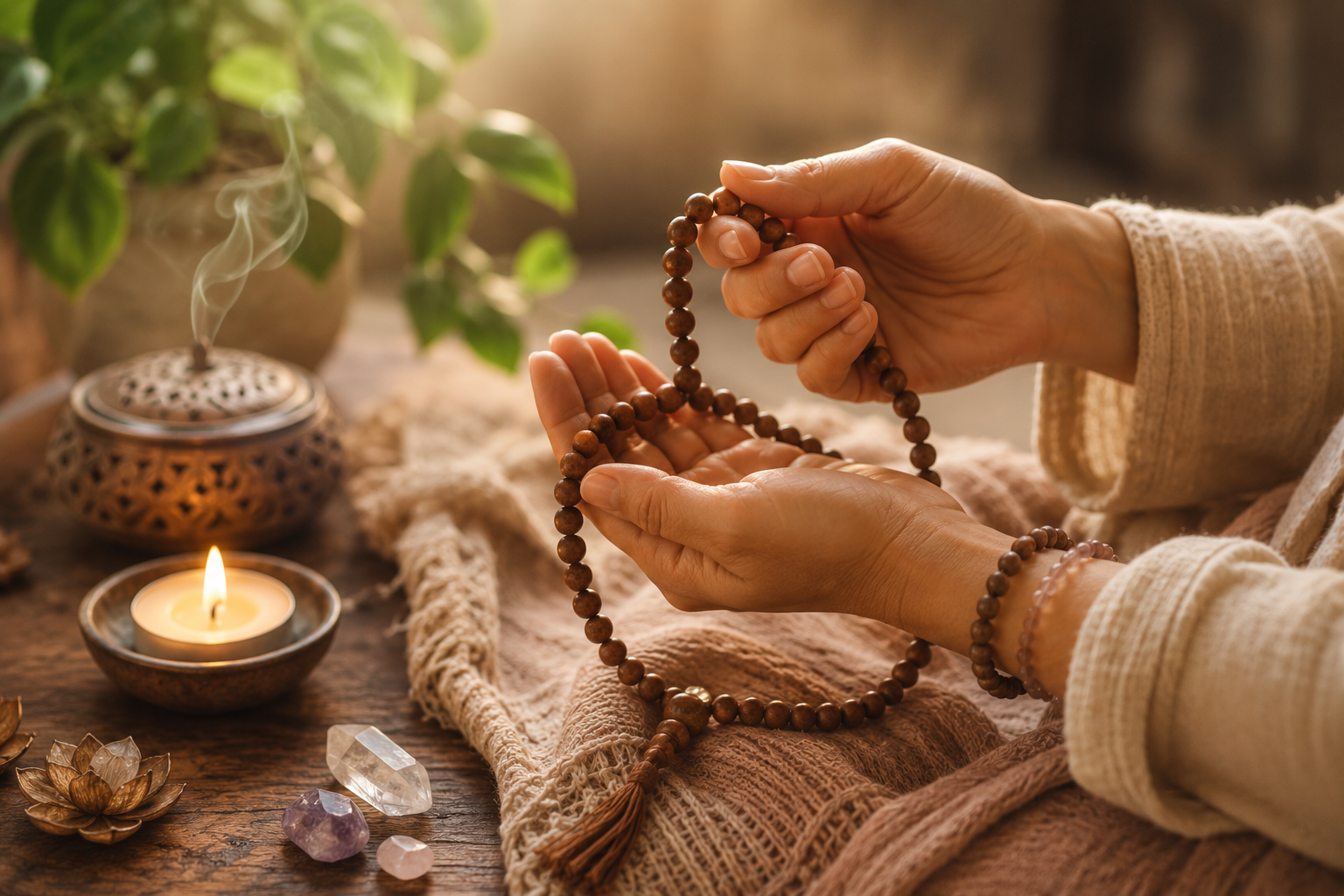 Why Repeating a Japmala Calms Your Nervous System