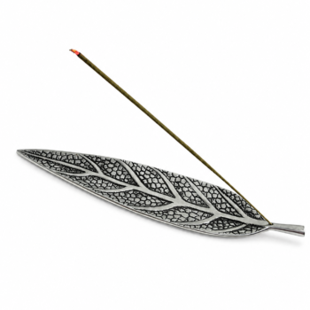 Oxidized Leaf Incense Holder