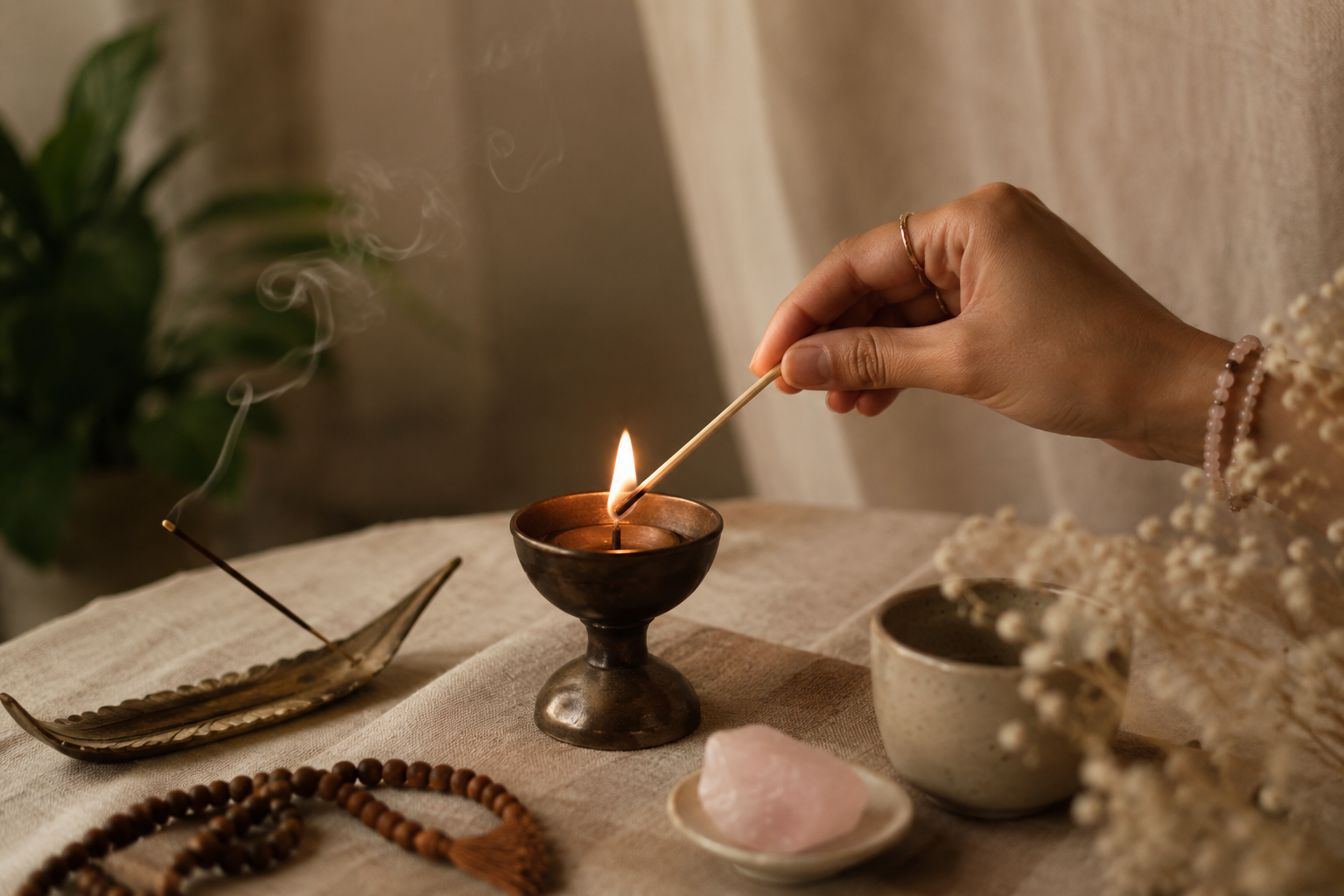 Why We Light Something Before We Begin